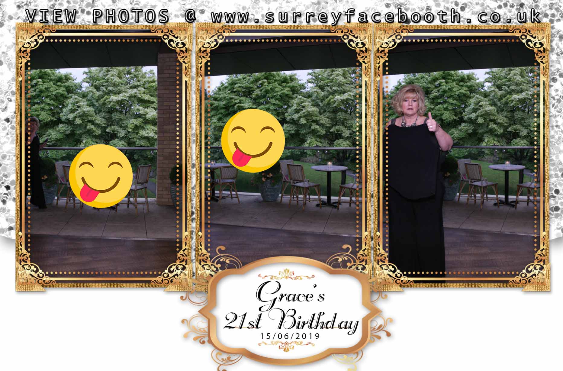 Grace's 21st Birthday | View more photos from the event at galleries.surreyfacebooth.co.uk/u/Surrey-FaceBooth/Graces-21st-Birthday